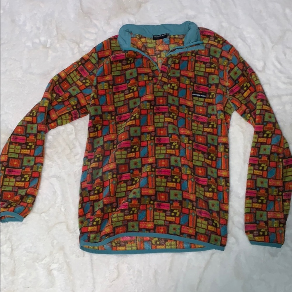 southern marsh quarter zip jacket